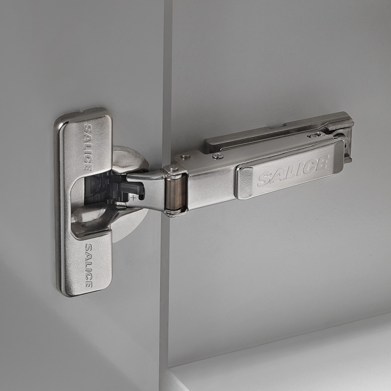 Integrated soft-close mechanism