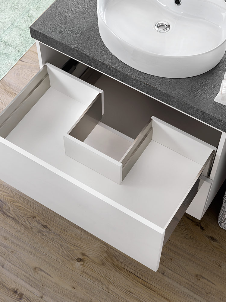 LINEABOX Under-sink - 2-sided drawer - H 178 mm