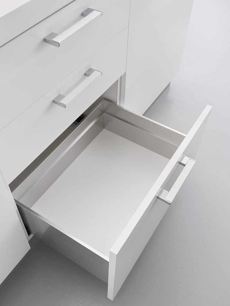 LINEABOX Under-sink drawer - 3-sided - H 104 mm