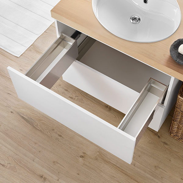 LINEABOX Under-sink drawer - 3-sided - H 180 mm-1