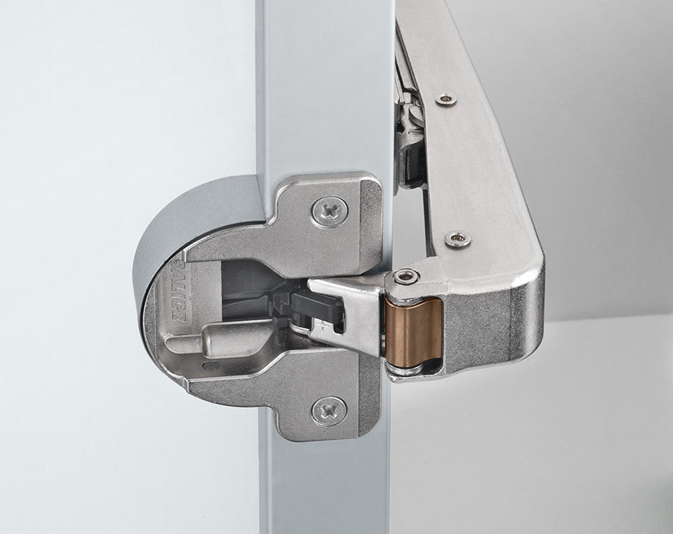 SILENTIA+ Metal profiles - 105° opening - Inset blind corner hinges-2