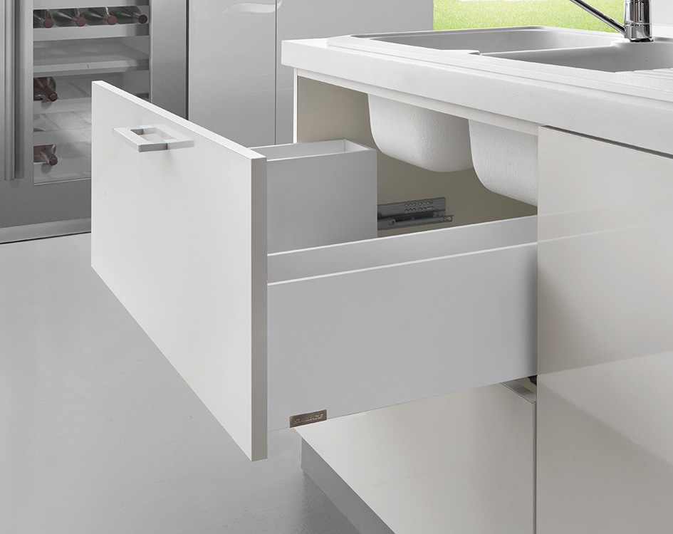 LINEABOX Under-sink - 2-sided drawer - H 178 mm-2