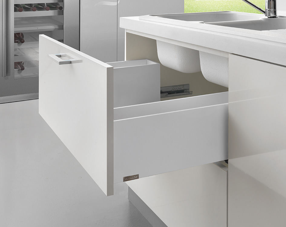 Under-sink - 2-sided drawer - H 178 mm-2