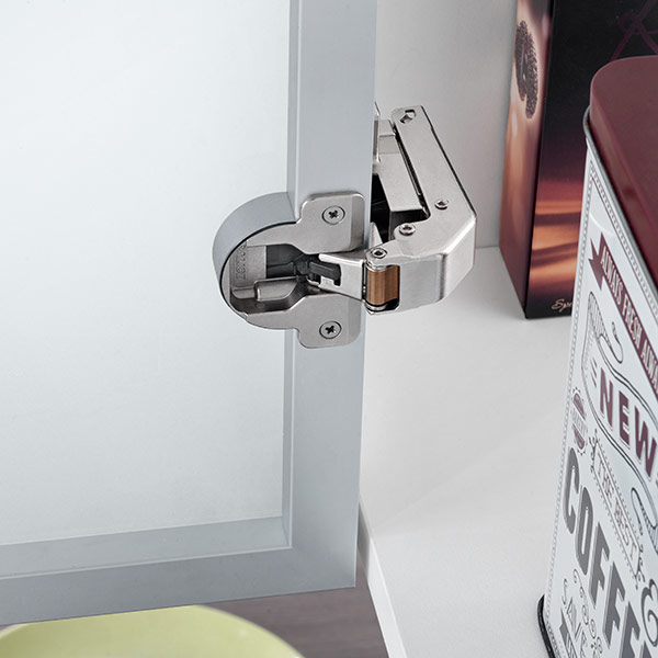 SILENTIA+ Metal profiles - 105° opening - Inset blind corner hinges-1