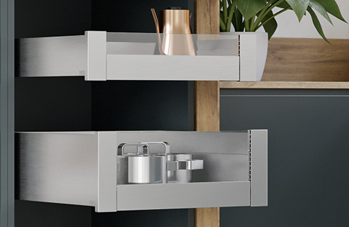 Lineabox Easy - Front panel for internal drawer with insert
